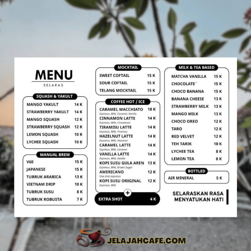 Cafe Selaras Nganjuk