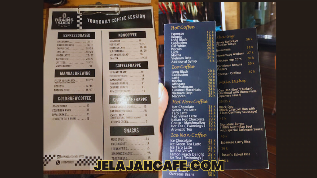 Harga dan Menu Coffeeville Brewery