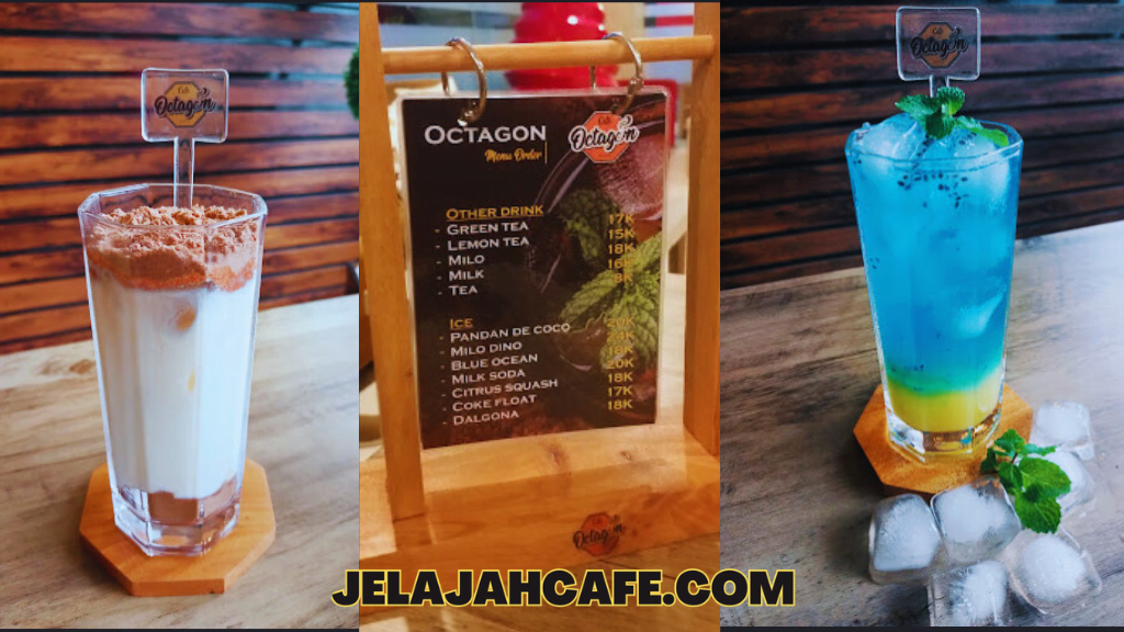 Harga dan Menu Octagon Cafe