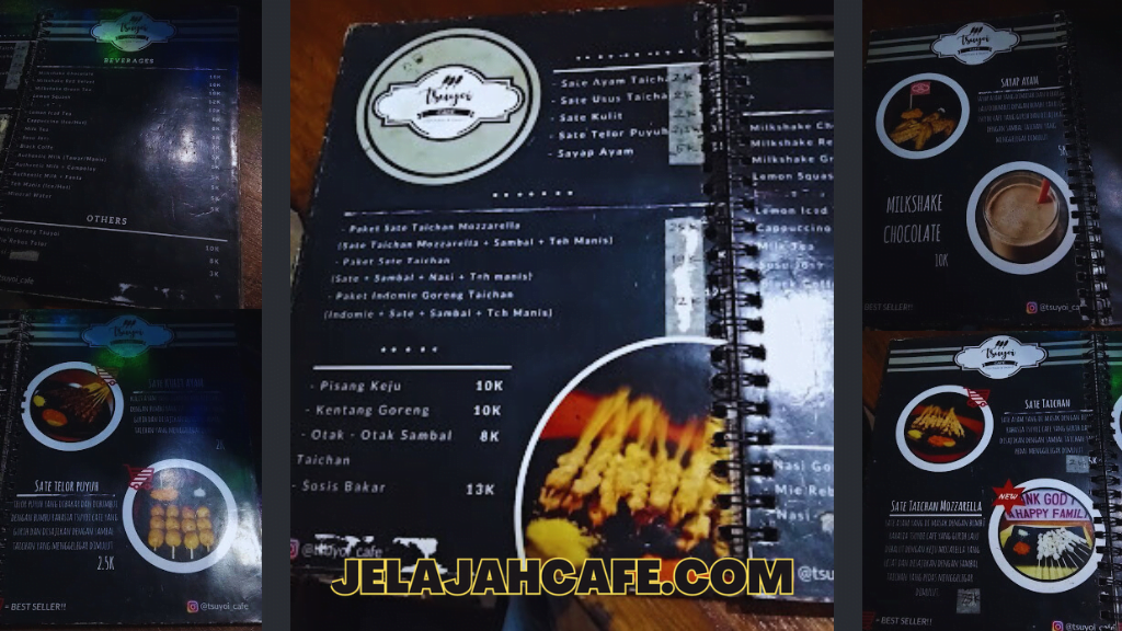Harga dan Menu Tsuyoi Cafe
