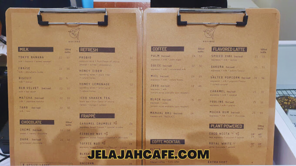 Harga dan Menu KOFIBRU