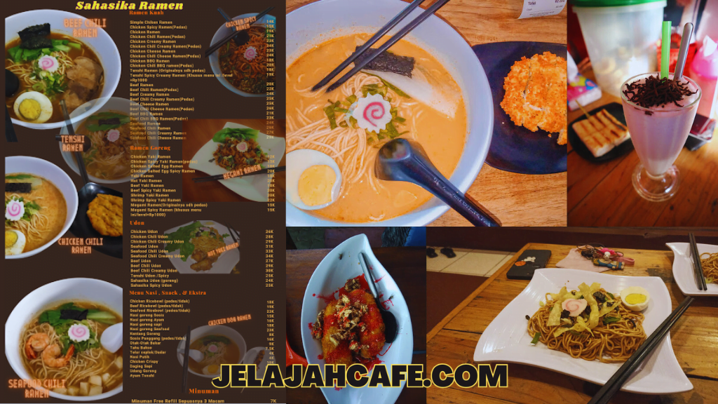 Harga dan Menu Sahasika Ramen