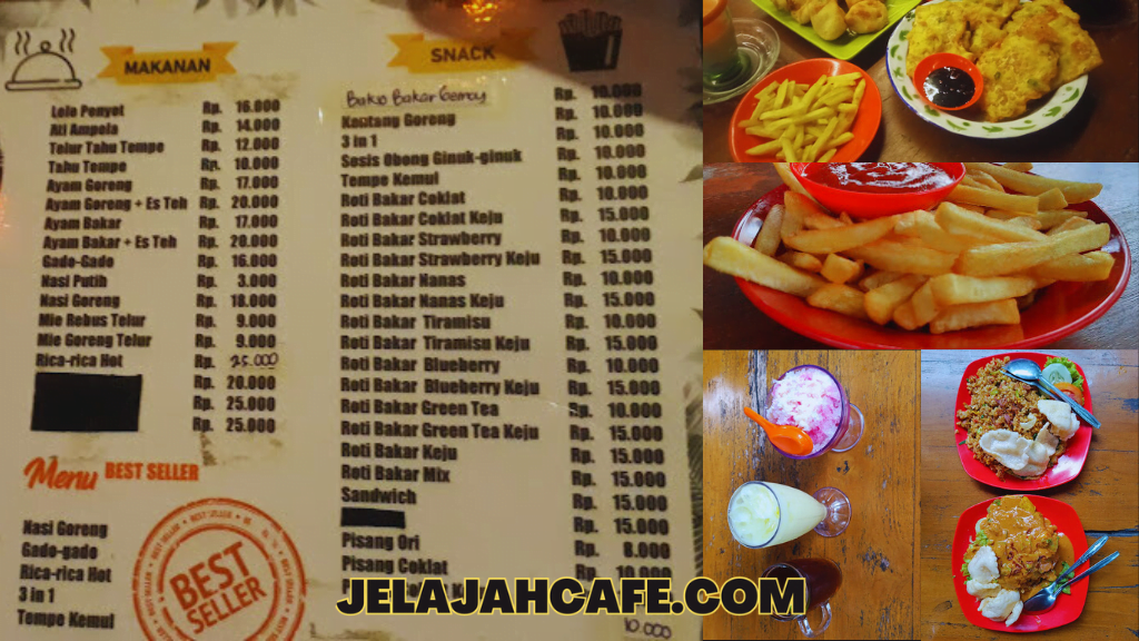 Harga dan Menu Alas Cafe Ngawi