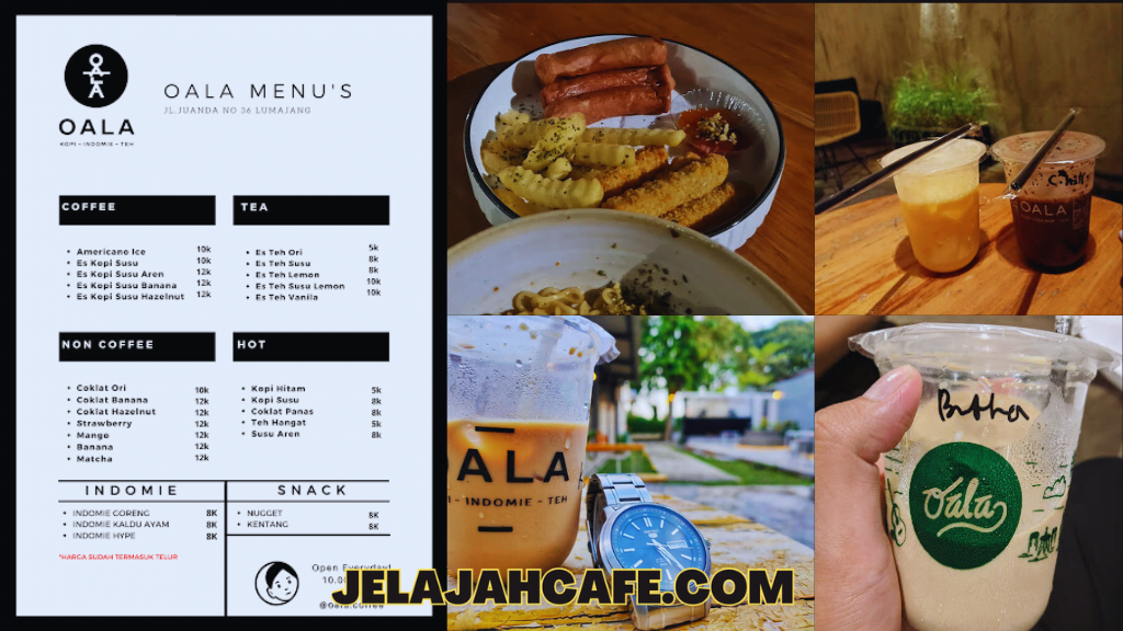 Harga dan Menu OALA Coffee
