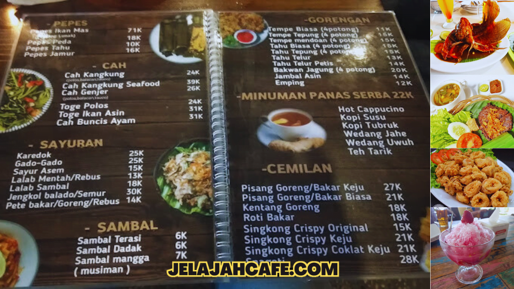 Harga dan Menu Lebak Wangi Garden Resto