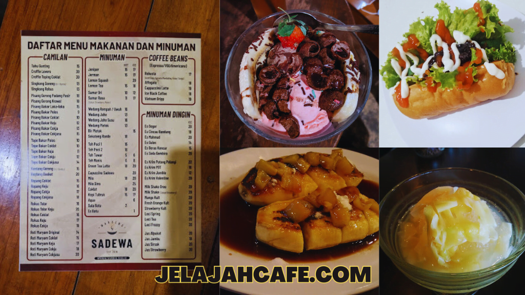 Harga dan Menu Waroeng Sadewa