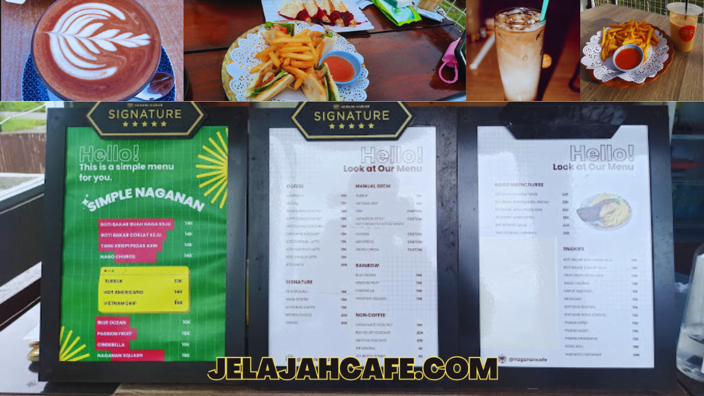 Harga dan Menu Naganan Cafe