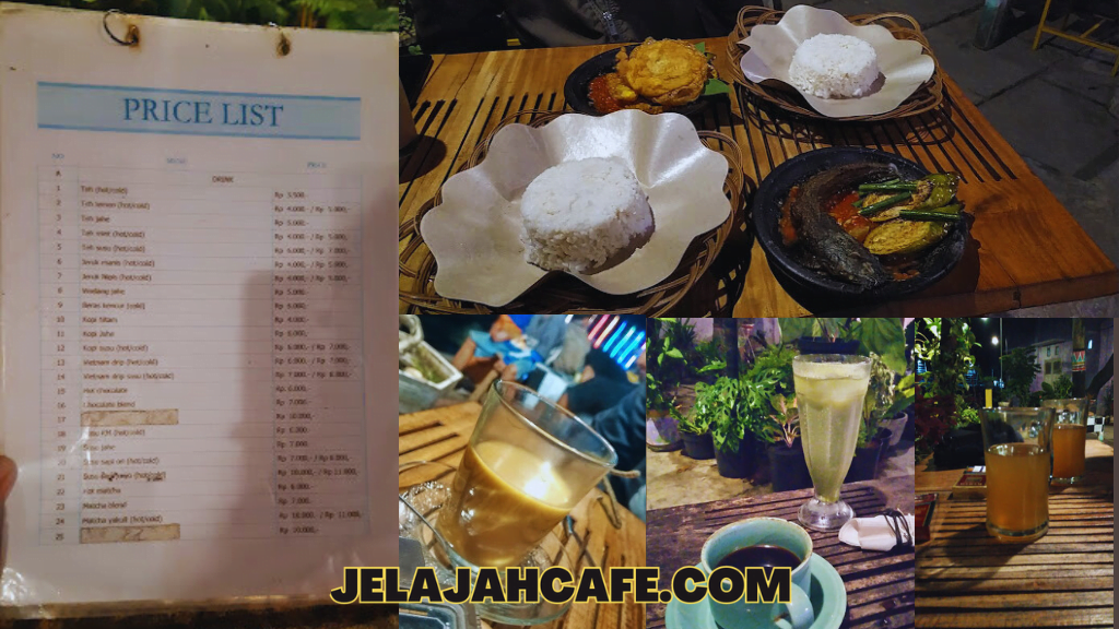 Harga dan Menu Café Teras Kali