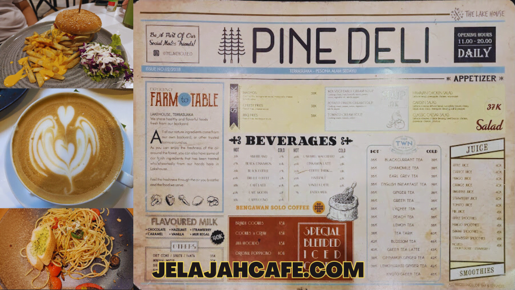 Harga dan Menu The Lake House