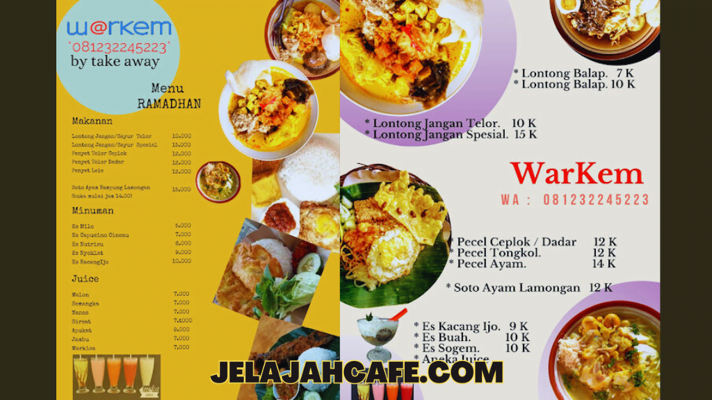 Harga dan Menu WarKem Lumajang