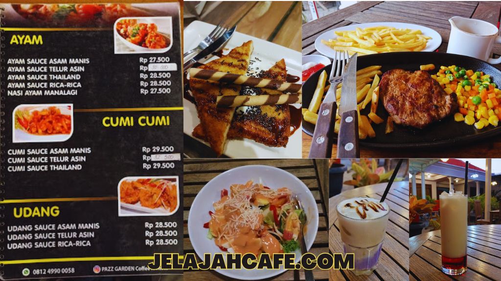 Harga dan Menu Pazz Garden