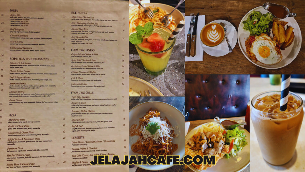 Harga dan Menu The Alleyway Cafe