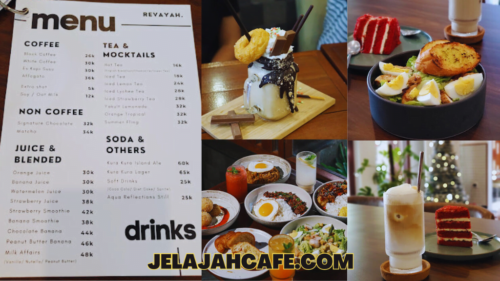 Harga dan Menu REVAYAH COFFEE