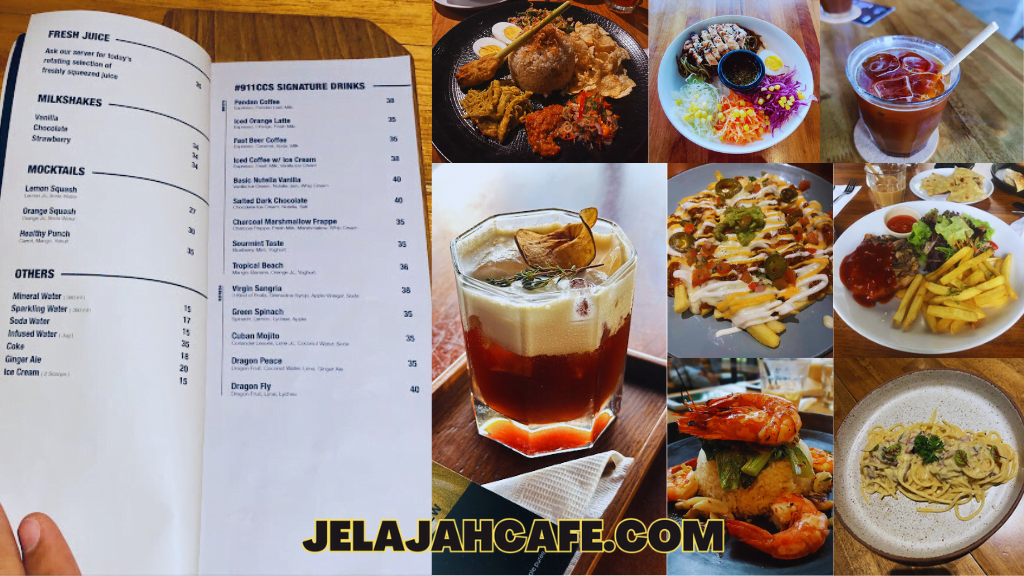Harga dan Menu 9/11 Cafe dan Concept Store