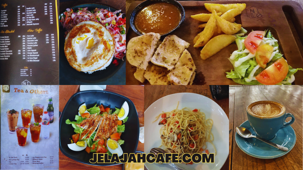 Harga dan Menu Nilo Coffee dan Kitchen