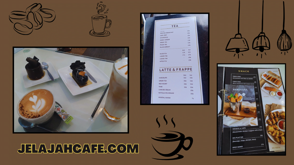 Harga Menu di Hideout Patisserie dan Cafe
