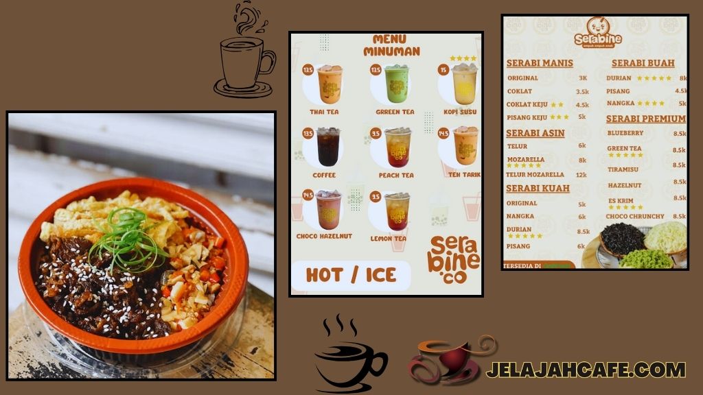 Harga Menu di Serabine Indonesia
