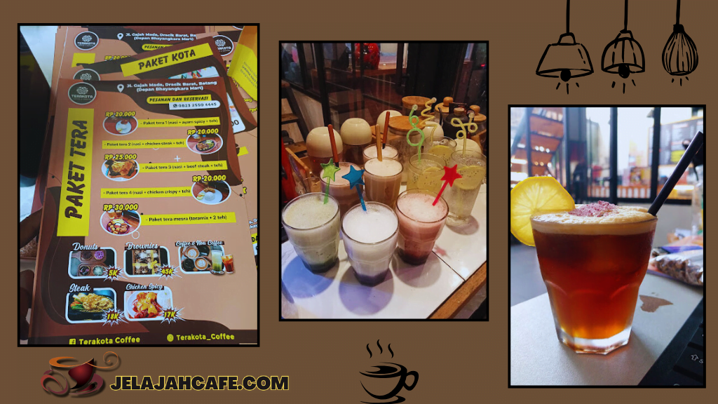 Harga Menu di Terakota Coffee Batang