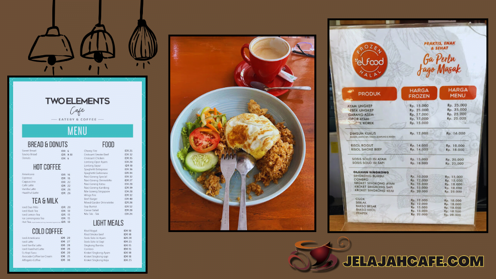 Harga Menu di Elzatta Cafe Pondok Kelapa