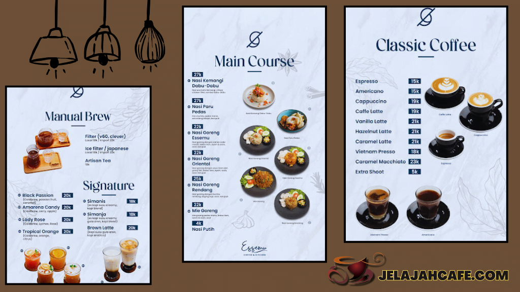 Harga Menu di Essemu Kopi Jombang