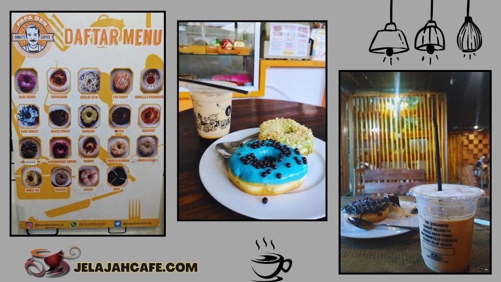 Harga Menu di Papaben Donuts and Coffee