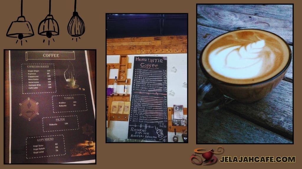 Harga Menu di COFFEE UNTIQ