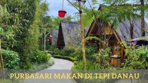 Purbasari Makan Di Tepi Danau