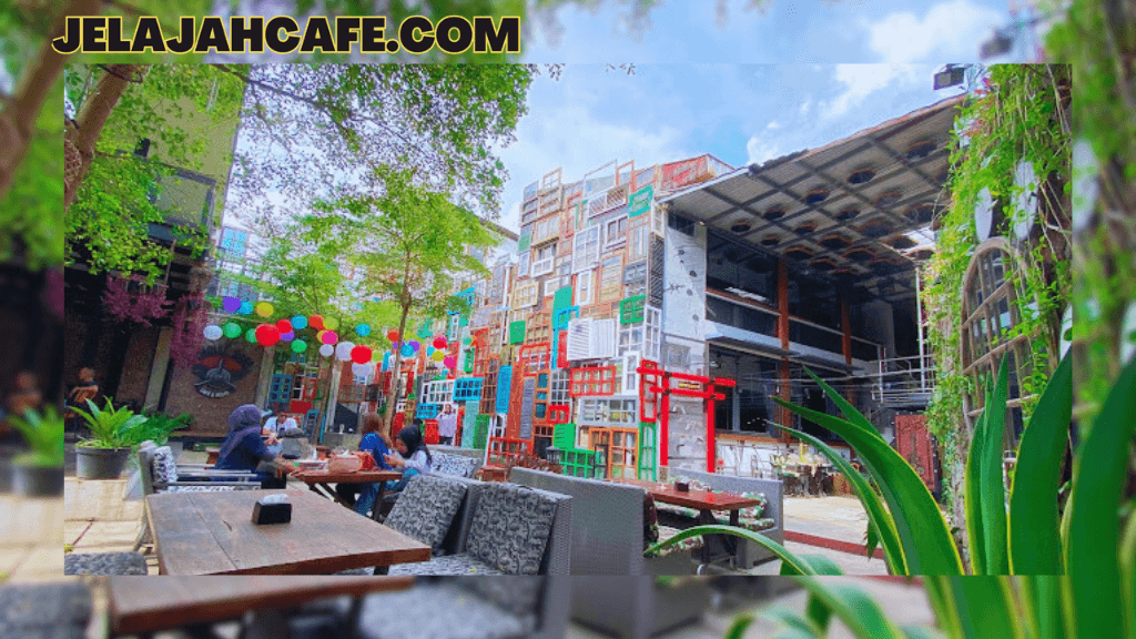 Suasana di District Dago Cafe dan Resto