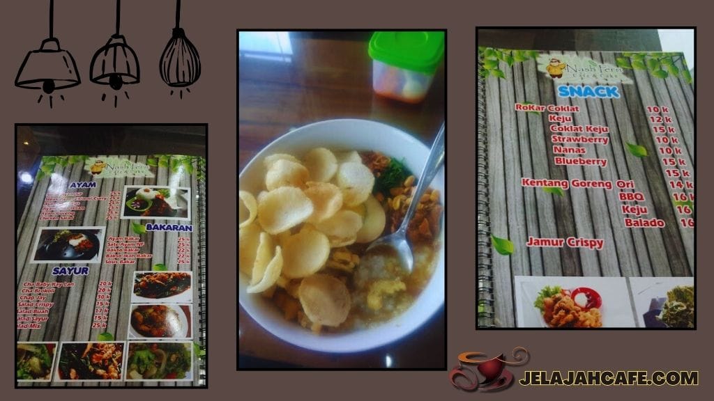 Harga Menu di Nashfern Cafe