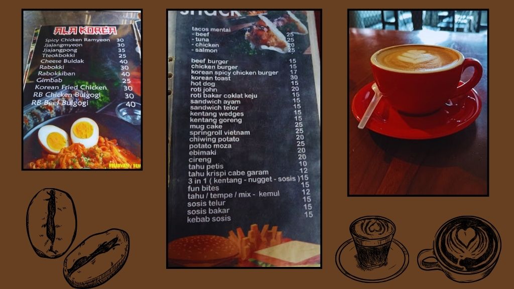 Harga Menu di DRK Cafe N Resto