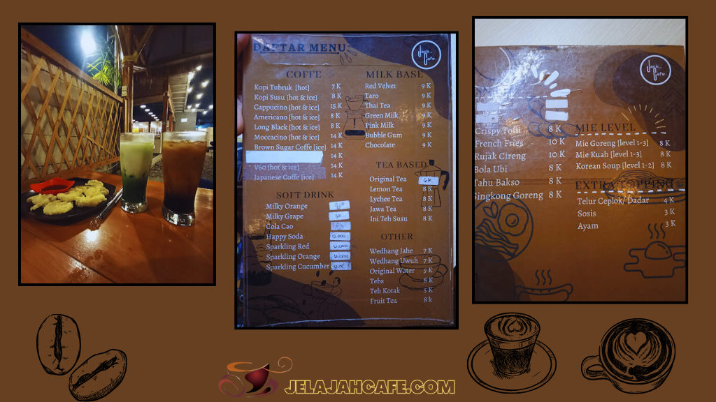 Harga Menu di Jack Cafe